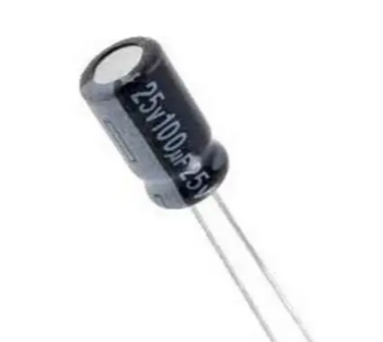 100uf 25v Aluminum Electrolytic Capacitor – KSH 20 at HIMASTORES Mombasa – best electronics in Kenya
