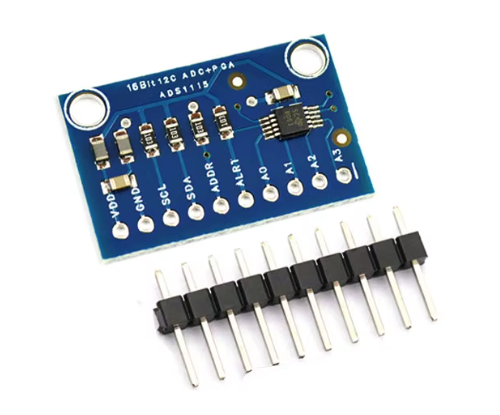 16 Bit I2C ADS1115 – KSH 400 at HIMASTORES Mombasa, Kenya – Top quality modules in Kenya. Best electronics shop in Kenya for Arduino, ESP32, Raspberry Pi, sensors and IoT devices.