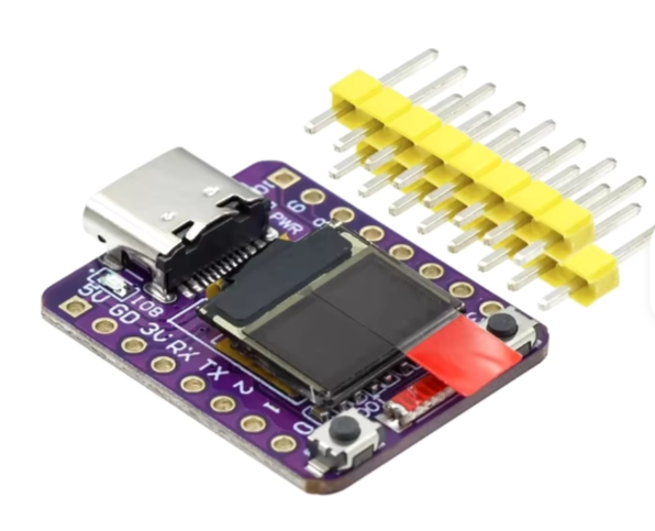 ESP32-C3 OLED development board with 0.42 inch OLED module ceramic antenna wifi Bluetooth ESP32 supermini development board – KSH 1,200 at HIMA STORES Mombasa – Top quality microcontrollers. Best electronics in Kenya. Shop now for Arduino, ESP32, sensors and IoT devices. - View 3