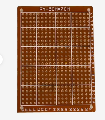 Dotted Veroboard (Perforated Prototyping Board) – KSH 70 at HIMA STORES Mombasa – Top quality connectors. Best electronics in Kenya. Shop now for Arduino, ESP32, sensors and IoT devices. - View 3