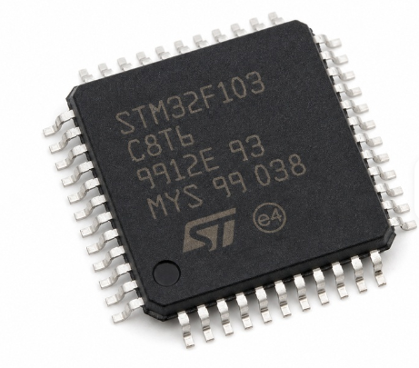 Alternate view of STM32F103RCT6 STMicroelectronics Cortex-M3 32-Bit MCU 256KB Flash 48KB RAM 72MHz LQFP-64 in Stock