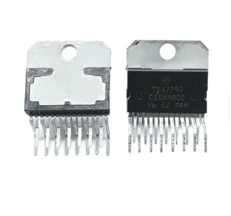Alternate view of TDA7297 ZSIP15 Class AB Dual Bridge Amplifier IC TDA7297
