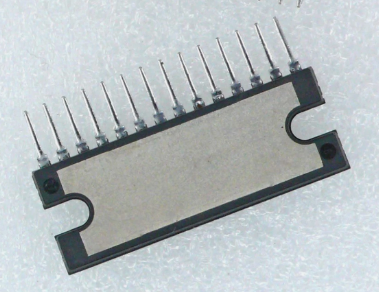Alternate view of LA4508 SANYO SIP14 IC