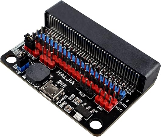 Micro:bit Expansion Board with Buzzer Adapter, Compatible with BBC Micro:bit V2, V1 Controller Board, DIY Programmable Kit for Beginners Kids – KSH 500 at HIMA STORES Mombasa – Top quality connectors. Best electronics in Kenya. Shop now for Arduino, ESP32, sensors and IoT devices. - View 3