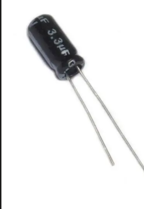 3.3uf 50v Aluminum Electrolytic Capacitor – KSH 20 at HIMASTORES Mombasa – best electronics in Kenya