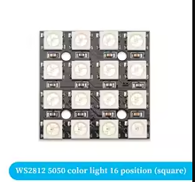 5V   16 BITS  SQUARE WS2812 5050 RGB LED Ring Lamp Light + Integrated Drivers For Arduino Diy – KSH 200 at HIMASTORES Mombasa, Kenya – Top quality displays in Kenya. Best electronics shop in Kenya for Arduino, ESP32, Raspberry Pi, sensors and IoT devices.