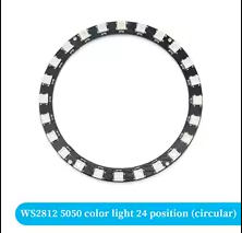 5V  24 BITS WS2812 5050 RGB LED Ring Lamp Light + Integrated Drivers For Arduino Diy – KSH 250 at HIMASTORES Mombasa – best electronics in Kenya