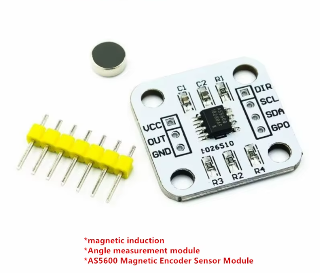 AS5600 magnetic encoder magnetic induction angle measurement sensor module 12bit high precision – KSH 500 at HIMASTORES Mombasa, Kenya – Top quality motors in Kenya. Best electronics shop in Kenya for Arduino, ESP32, Raspberry Pi, sensors and IoT devices.