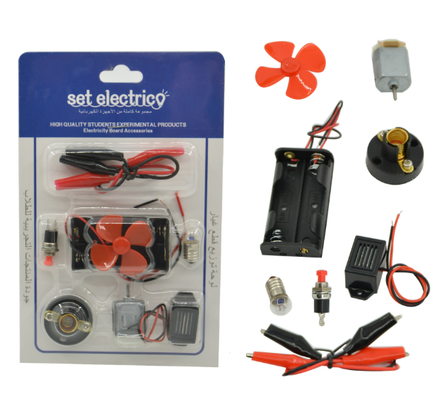 Circuit Experiment Box Primary School Science Electrical Experiment Equipment Series Parallel Circuit Set Fan – KSH 350 at HIMA STORES Mombasa – Top quality EDUCATIONAL STAETER KITS. Best electronics in Kenya. Shop now for Arduino, ESP32, sensors and IoT devices.