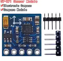 GY-271 QMC5883L 3V-5V Three 3 Triple Axis Magnetic Field Compass Magnetometer Sensor Module For Arduino IIC Board – KSH 450 at HIMASTORES Mombasa – best electronics in Kenya