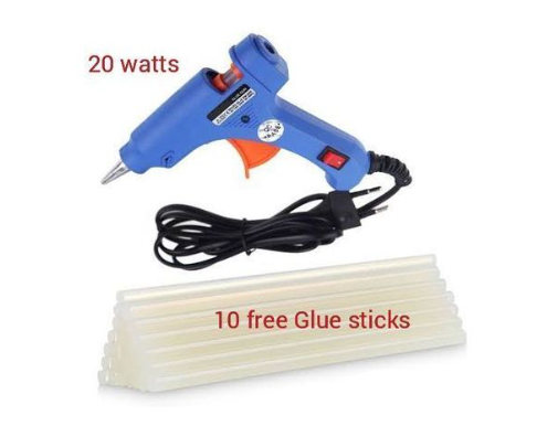 Hot Melt Glue Gun 20 Watts + Free 10 Melt Stick – KSH 700 at HIMASTORES Mombasa, Kenya – Top quality HIMA electronics in Kenya. Best electronics shop in Kenya for Arduino, ESP32, Raspberry Pi, sensors and IoT devices.