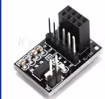 NRF24L01 Wireless adapter Module 3.3V New Socket Adapter plate Board 8Pin For arduino Robot Car 24L01 Wireless Module – KSH 500 at HIMASTORES Mombasa, Kenya – Top quality connectors in Kenya. Best electronics shop in Kenya for Arduino, ESP32, Raspberry Pi, sensors and IoT devices.