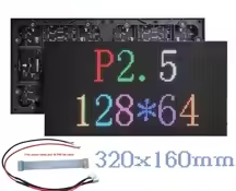 P2.5 Indoor High Resolution Full Color 320*160mm LED Matrix Display Module 128x64 Pixel RGB Screen Display panel – KSH 2,500 at HIMASTORES Mombasa – best electronics in Kenya