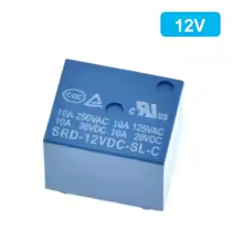 SRD-12VDC- 10A 250VAC 5PIN RELAY – KSH 70 at HIMASTORES Mombasa, Kenya – Top quality relays in Kenya. Best electronics shop in Kenya for Arduino, ESP32, Raspberry Pi, sensors and IoT devices.
