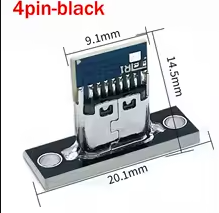 Type-C 4Pin Waterproof Strip Line Of Solder Joint Female Connector Jack Charging Port USB Socket Connector – KSH 100 at HIMASTORES Mombasa – best electronics in Kenya