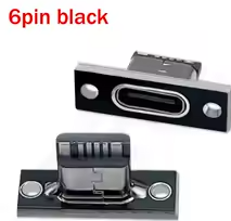 Type-C 6Pin Waterproof Strip Line Of Solder Joint Female Connector Jack Charging Port USB Socket Connector – KSH 100 at HIMASTORES Mombasa – best electronics in Kenya