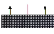 WS2812B RGB LED Flexible 8x32 Pixel Panel Strip Matrix Screen WS2812 Module Individually Addressable IC DC5V – KSH 1,000 at HIMASTORES Mombasa – best electronics in Kenya