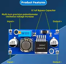 XL6009 DC-DC Buck Converter Buck Boost Voltage Power Supply Switch Module 4A 400KHz Adjustable 3.8-30V to 1.25-35V – KSH 400 at HIMASTORES Mombasa – best electronics in Kenya